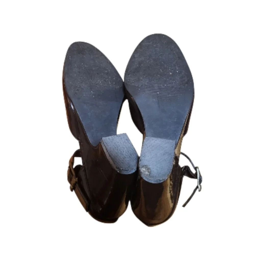 Impo Black Patent Mary Jane Heels